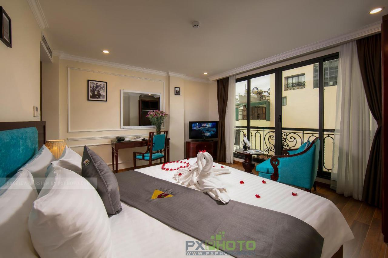 Hanoi A1 Hotel Bagian luar foto