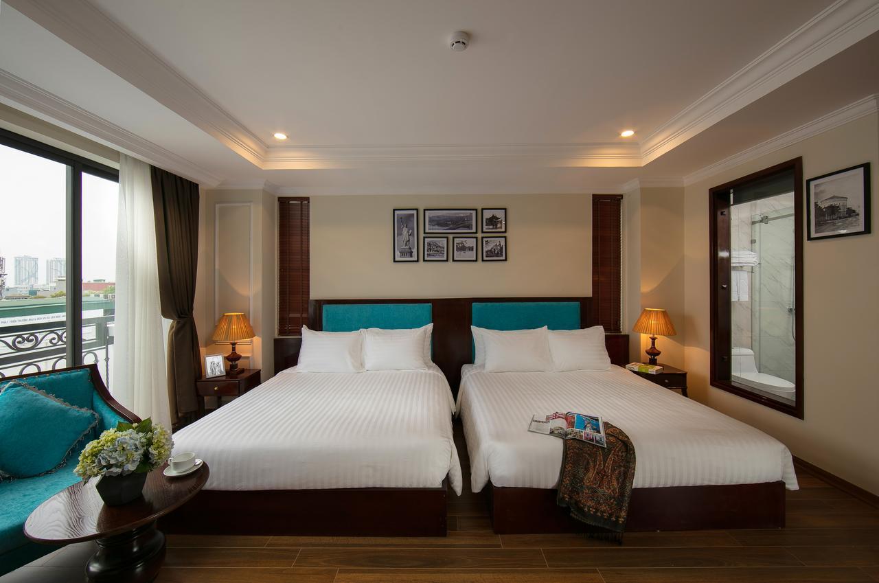 Hanoi A1 Hotel Bagian luar foto